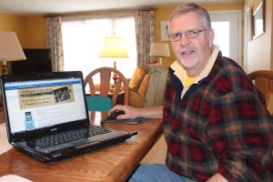 Internet publisher Alan Teelander of Lowell.