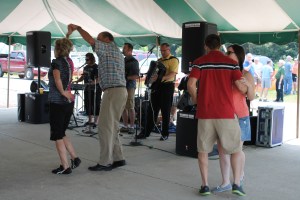 Polka dance at St. Pat's Parish Festival last Sunday.