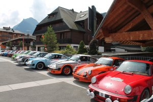 Born to win in Morzine mountain rally.