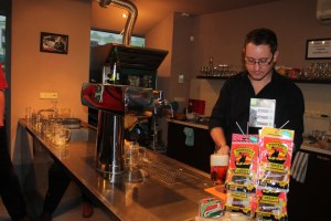 Retro pub "U Jenika" with old beer taps.