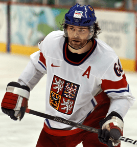 Jaromir Jagr of New Jersey Devils