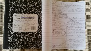 Daily journal keeps track of ideas, tasks