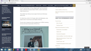 EW blog on WordPress