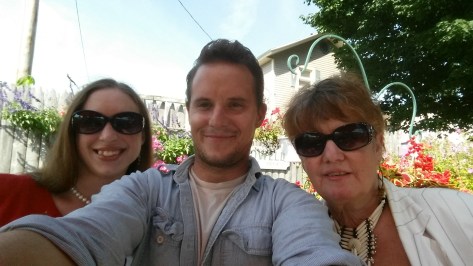 Sales Jakub Pala, writers Sarah Harmon and Emma Palova on EW team.