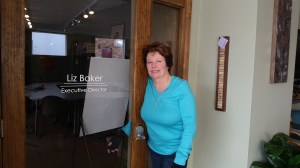 Chamber director Liz Baker.