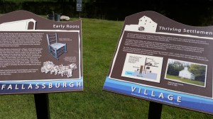 Interpretative markers in the Fallas village