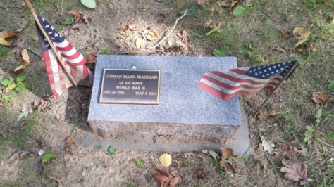 Veterans at Fallasburg. WWii veteran Conrad Alan Bradshaw.