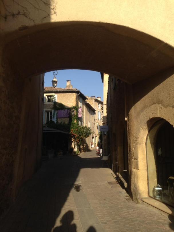Provencal town Lourmarin