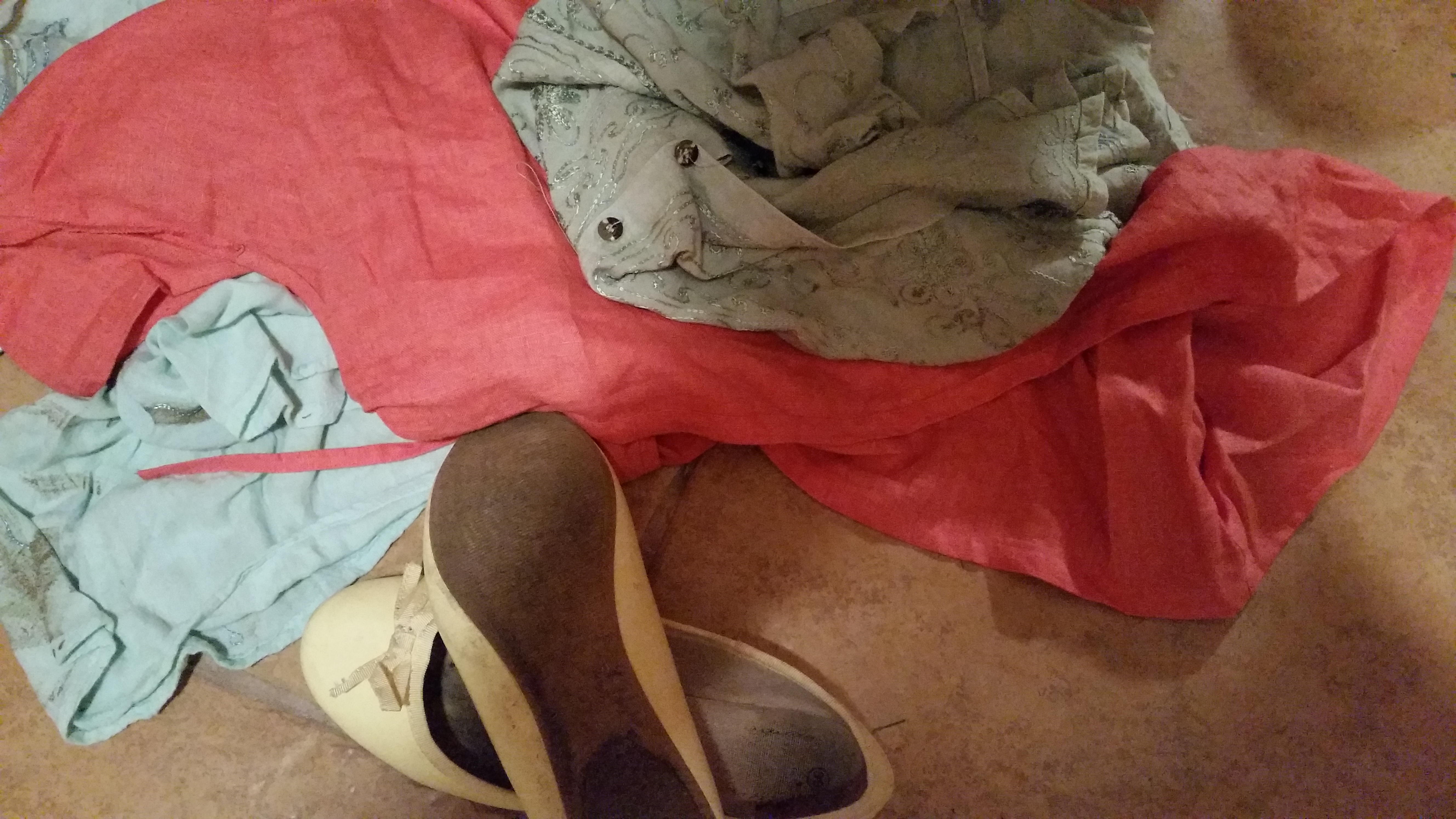 Dressing up for "Chaos."